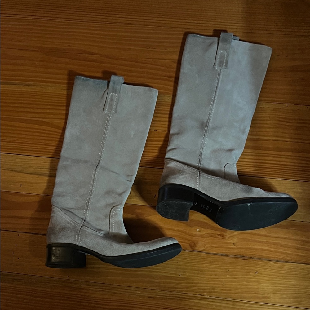 Vero Cuoio Taupe Heeled Boots